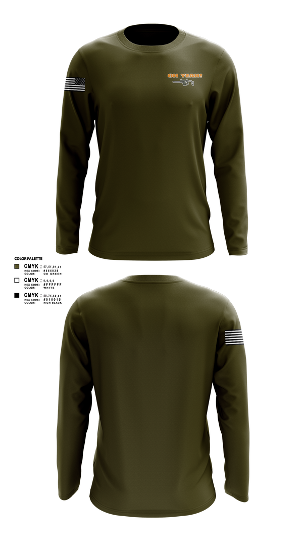 Long Sleeve Performance Shirt, Tiger sharks, Army, Teamtime, Team time, sublimation, custom sports apparel, team uniforms, spirit wear, spiritwear, sports uniforms, custom shirts, team store, custom team store, fundraiser sports, apparel fundraiser