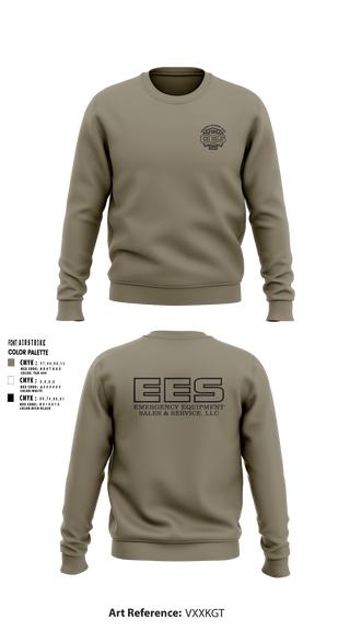 Crew Neck Sweatshirt, Emergency Equipment Sales & Service, , Teamtime, Team time, sublimation, custom sports apparel, team uniforms, spirit wear, spiritwear, sports uniforms, custom shirts, team store, custom team store, fundraiser sports, apparel fundraiser