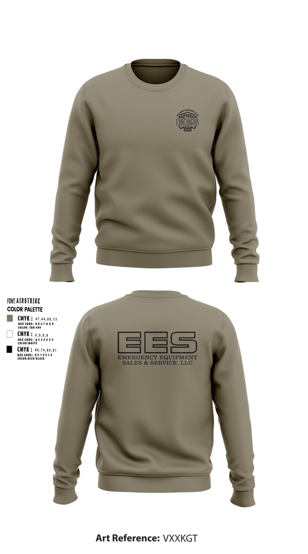 Crew Neck Sweatshirt, Emergency Equipment Sales & Service, , Teamtime, Team time, sublimation, custom sports apparel, team uniforms, spirit wear, spiritwear, sports uniforms, custom shirts, team store, custom team store, fundraiser sports, apparel fundraiser
