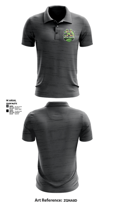 Mowbros 38789795 Short Sleeve Performance Polo - 1