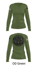 VALLEY K9 75951631 Women's Long Sleeve V-neck Shirt - 54