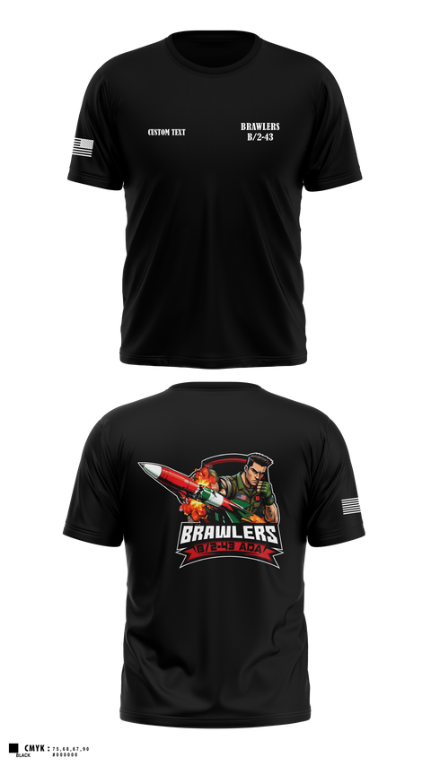 Old School Cotton Feel Shirt, Brawlers, Army, Teamtime, Team time, sublimation, custom sports apparel, team uniforms, spirit wear, spiritwear, sports uniforms, custom shirts, team store, custom team store, fundraiser sports, apparel fundraiser