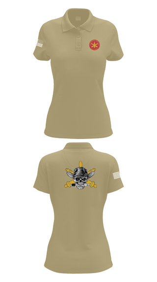Womens Short Sleeve Performance Polo, Bravo 4-5 ADA, , Teamtime, Team time, sublimation, custom sports apparel, team uniforms, spirit wear, spiritwear, sports uniforms, custom shirts, team store, custom team store, fundraiser sports, apparel fundraiser