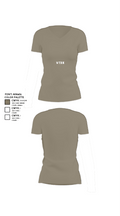 Wtbn 9100072 Women's Short Sleeve V-neck Shirt - 64