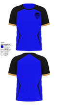Quincy Senior High School Track 86814708 Short Sleeve Performance Shirt - 36