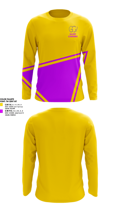 Glory Carriers 4260211 Long Sleeve Performance Shirt 1