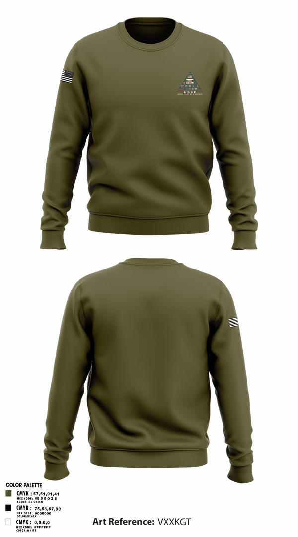 Crew Neck Sweatshirt, United States Sheepdog Pack, , Teamtime, Team time, sublimation, custom sports apparel, team uniforms, spirit wear, spiritwear, sports uniforms, custom shirts, team store, custom team store, fundraiser sports, apparel fundraiser