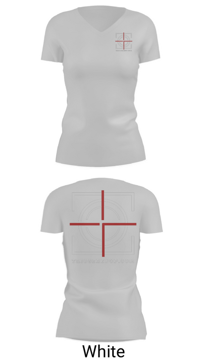 Triggered up 67978280 Women's Short Sleeve V-neck Shirt - 19