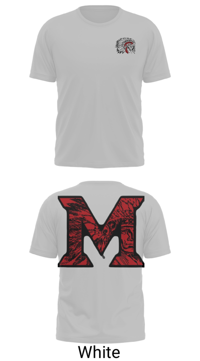 Mcloud High School Cheer 90191621 Old School Cotton Feel Shirt - 10