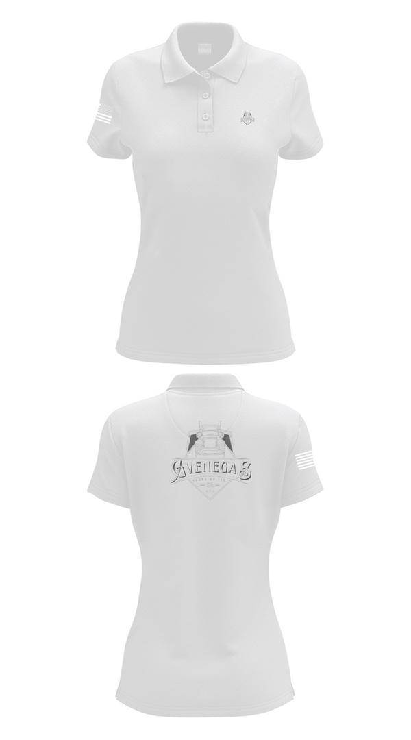 Womens Short Sleeve Performance Polo, G Venegas Trucking LLC, , Teamtime, Team time, sublimation, custom sports apparel, team uniforms, spirit wear, spiritwear, sports uniforms, custom shirts, team store, custom team store, fundraiser sports, apparel fundraiser
