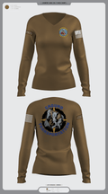 368 TRS 76813017 Women's Long Sleeve V-neck Shirt - 1