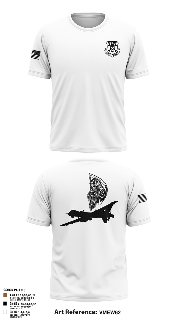 Old School Cotton Feel Shirt, 12th AMU, Air Force, Teamtime, Team time, sublimation, custom sports apparel, team uniforms, spirit wear, spiritwear, sports uniforms, custom shirts, team store, custom team store, fundraiser sports, apparel fundraiser