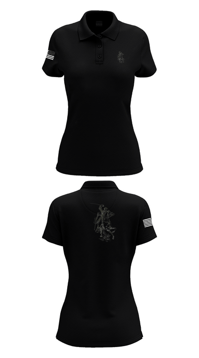 B2 Patriots 31885099 Women's Short Sleeve Performance Polo  - 35