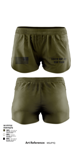 Ranger Panties, 504th BDE S2 SSO Team, Army, Teamtime, Team time, sublimation, custom sports apparel, team uniforms, spirit wear, spiritwear, sports uniforms, custom shirts, team store, custom team store, fundraiser sports, apparel fundraiser