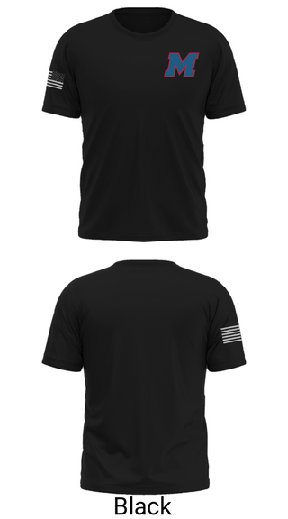 Old School Cotton Feel Shirt, Martinsville High School Cheer, Cheer, Teamtime, Team time, sublimation, custom sports apparel, team uniforms, spirit wear, spiritwear, sports uniforms, custom shirts, team store, custom team store, fundraiser sports, apparel fundraiser