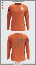Loudon NJROTC 97564222 Long Sleeve Performance Shirt - 2