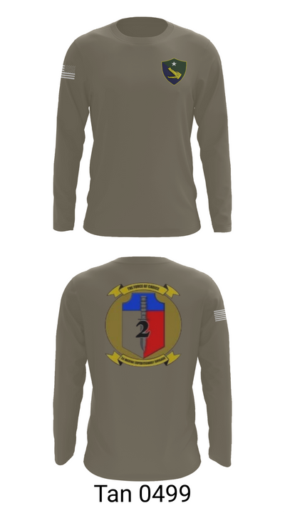 Task Force 61/2 50410807 Long Sleeve Performance Shirt 66