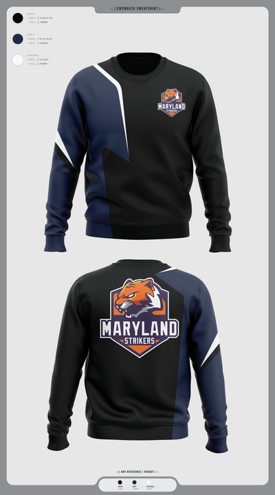 Maryland Strikers 51153203 Crew Neck Sweatshirt - 1