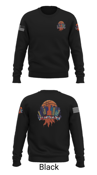 Crew Neck Sweatshirt, Lo Mucha, Men's Basketball, Teamtime, Team time, sublimation, custom sports apparel, team uniforms, spirit wear, spiritwear, sports uniforms, custom shirts, team store, custom team store, fundraiser sports, apparel fundraiser