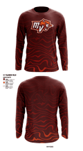 Mountain View High School Basketball 3384029 Long Sleeve Performance Shirt - 1