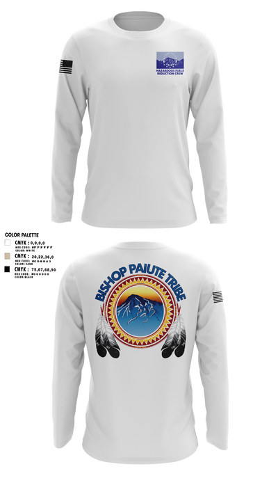 Bishop Paiute EMO/ Hazardous Fiels Reduction 49408789 Long Sleeve Performance Shirt 5