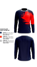 West Oak High School Golf 50925160 Long Sleeve Performance Shirt - 1