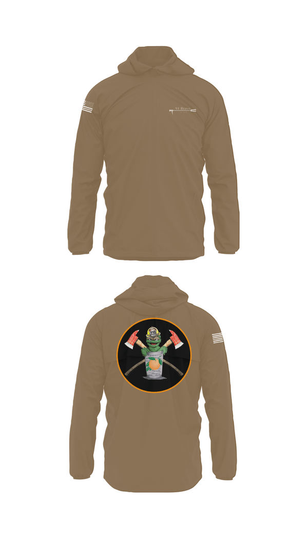 Windbreaker, 91 Bravo, Fire Department, Teamtime, Team time, sublimation, custom sports apparel, team uniforms, spirit wear, spiritwear, sports uniforms, custom shirts, team store, custom team store, fundraiser sports, apparel fundraiser