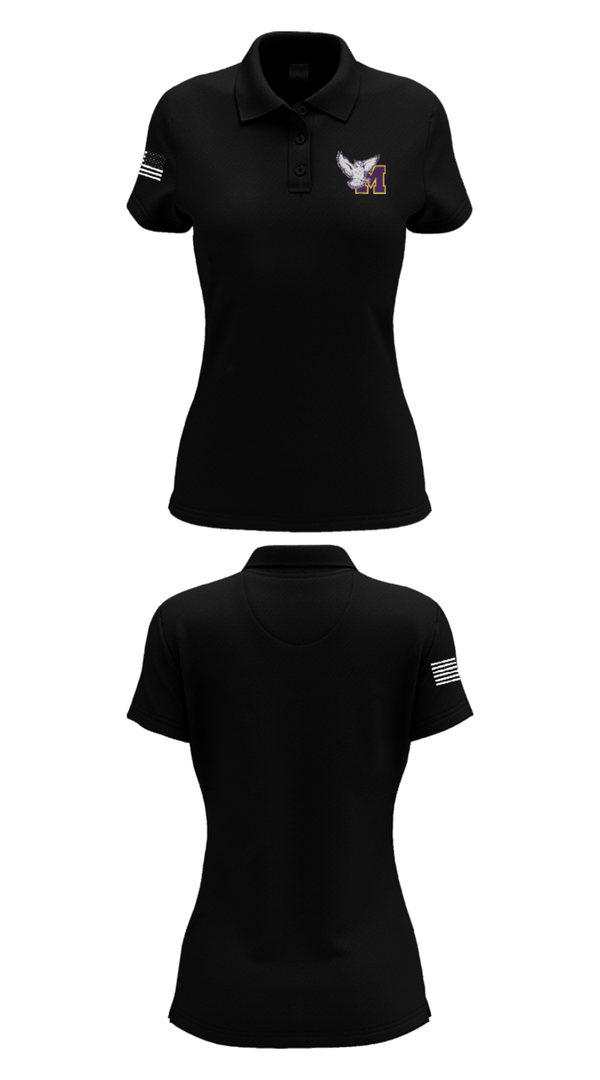 Womens Short Sleeve Performance Polo, Monticello High School Cross Country, Cross Country, Teamtime, Team time, sublimation, custom sports apparel, team uniforms, spirit wear, spiritwear, sports uniforms, custom shirts, team store, custom team store, fundraiser sports, apparel fundraiser