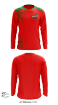 Boone Toreadors Track & Field 97808854 Long Sleeve Performance Shirt 104