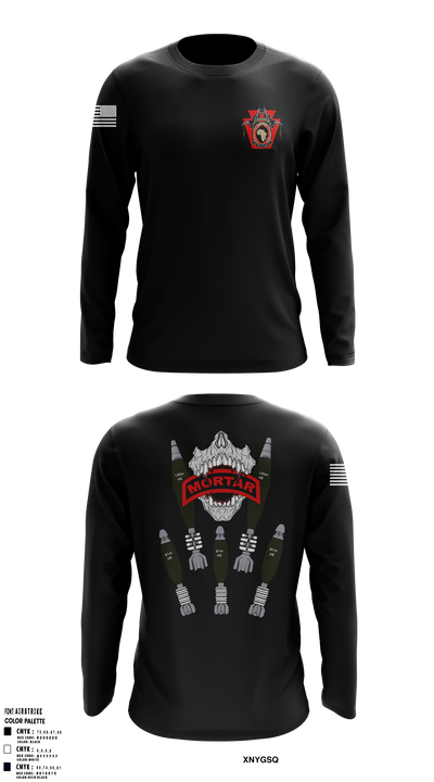 Mortar 1-111 Long Sleeve Performance Shirt 4