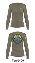 MSRON 8 41955379 Women's Long Sleeve V-neck Shirt - 73