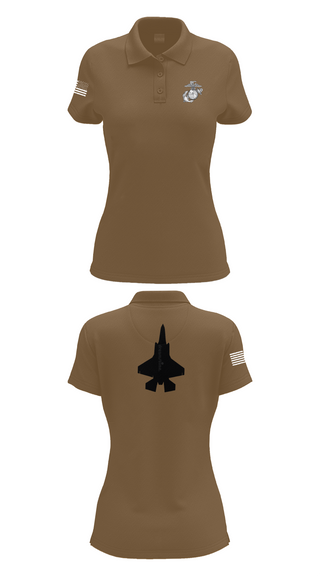 Womens Short Sleeve Performance Polo, Mals 12, Marines, Teamtime, Team time, sublimation, custom sports apparel, team uniforms, spirit wear, spiritwear, sports uniforms, custom shirts, team store, custom team store, fundraiser sports, apparel fundraiser