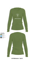 Bossier Police Violent Crimes 94724304 Women's Long Sleeve V-neck Shirt -1 40