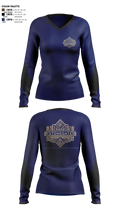 STONEGATE 94014498 Women's Long Sleeve V-neck Shirt - 6