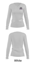 Weber State University Golf 27830291 Women's Long Sleeve V-neck Shirt - 16
