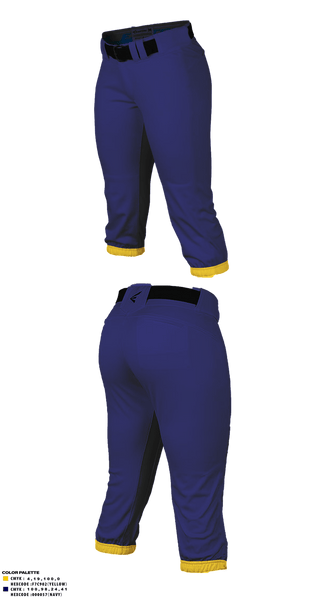 Softball Pants, BALDWIN HILLS Softball, Softball, Teamtime, Team time, sublimation, custom sports apparel, team uniforms, spirit wear, spiritwear, sports uniforms, custom shirts, team store, custom team store, fundraiser sports, apparel fundraiser