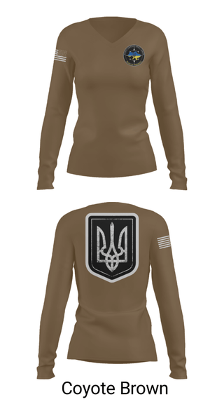 Women's Long Sleeve Vneck Shirt, 173rd Airborne, Army, Teamtime, Team time, sublimation, custom sports apparel, team uniforms, spirit wear, spiritwear, sports uniforms, custom shirts, team store, custom team store, fundraiser sports, apparel fundraiser