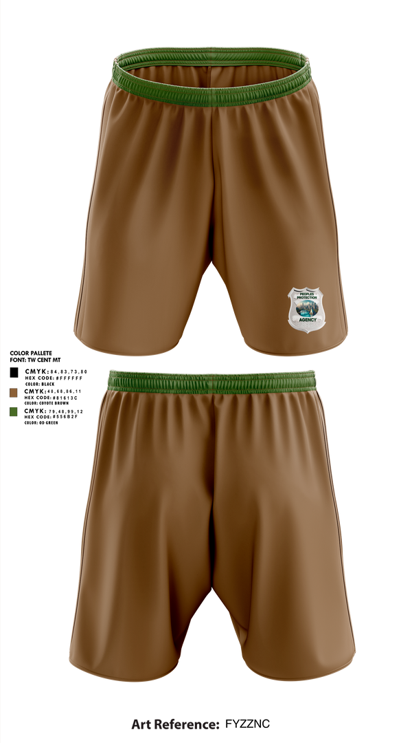 Athletic Shorts With Pockets, Peoples Protection Agency, LLC, , Teamtime, Team time, sublimation, custom sports apparel, team uniforms, spirit wear, spiritwear, sports uniforms, custom shirts, team store, custom team store, fundraiser sports, apparel fundraiser