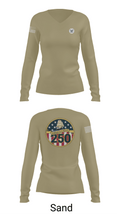 Dooka 76222209 Women's Long Sleeve V-neck Shirt - 92