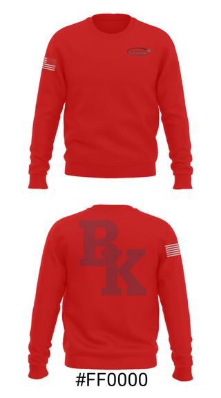 Crew Neck Sweatshirt, Bishop Kelley High School Tennis, Tennis, Teamtime, Team time, sublimation, custom sports apparel, team uniforms, spirit wear, spiritwear, sports uniforms, custom shirts, team store, custom team store, fundraiser sports, apparel fundraiser