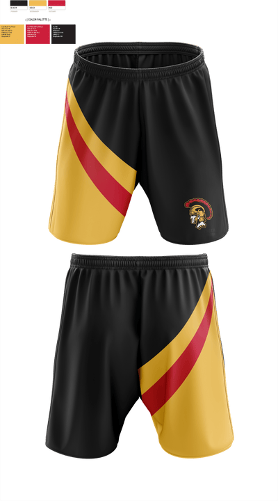 Piedmont Youth Basketball 10823004 Athletic Shorts With Pockets - 2