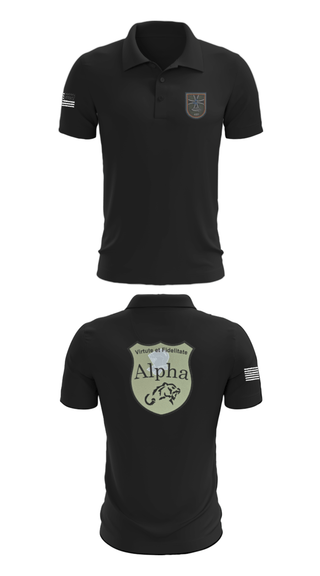 Short Sleeve Performance Polo, 4./401 PzGrenBtl, Army, Teamtime, Team time, sublimation, custom sports apparel, team uniforms, spirit wear, spiritwear, sports uniforms, custom shirts, team store, custom team store, fundraiser sports, apparel fundraiser