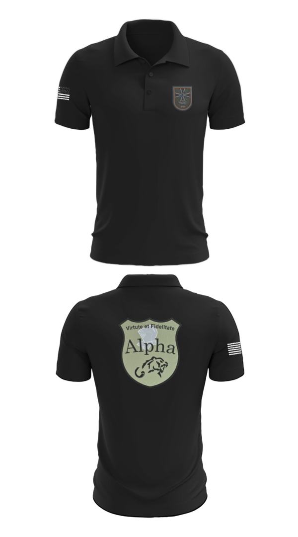 Short Sleeve Performance Polo, 4./401 PzGrenBtl, Army, Teamtime, Team time, sublimation, custom sports apparel, team uniforms, spirit wear, spiritwear, sports uniforms, custom shirts, team store, custom team store, fundraiser sports, apparel fundraiser