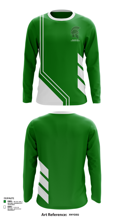 Long Sleeve Performance Shirt, William H. Ray Elementary School, Spirit Store, Teamtime, Team time, sublimation, custom sports apparel, team uniforms, spirit wear, spiritwear, sports uniforms, custom shirts, team store, custom team store, fundraiser sports, apparel fundraiser