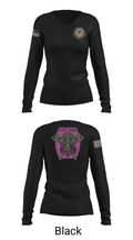 3-10 GSAB 50108135 Women's Long Sleeve V-neck Shirt - 37