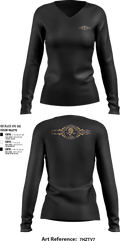Henry Daceus cigars 92653193 Women's Long Sleeve V-neck Shirt - 4
