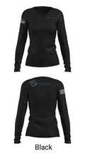 Tauchwerkstatt.eu 51153555 Women's Long Sleeve V-neck Shirt - 35