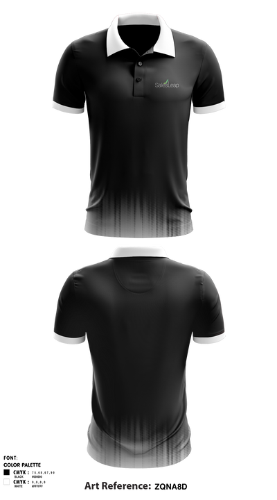 SalesLeapSalesLeap 49960030 Short Sleeve Performance Polo - 3