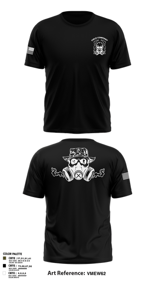 Old School Cotton Feel Shirt, Field Company, Marines, Teamtime, Team time, sublimation, custom sports apparel, team uniforms, spirit wear, spiritwear, sports uniforms, custom shirts, team store, custom team store, fundraiser sports, apparel fundraiser