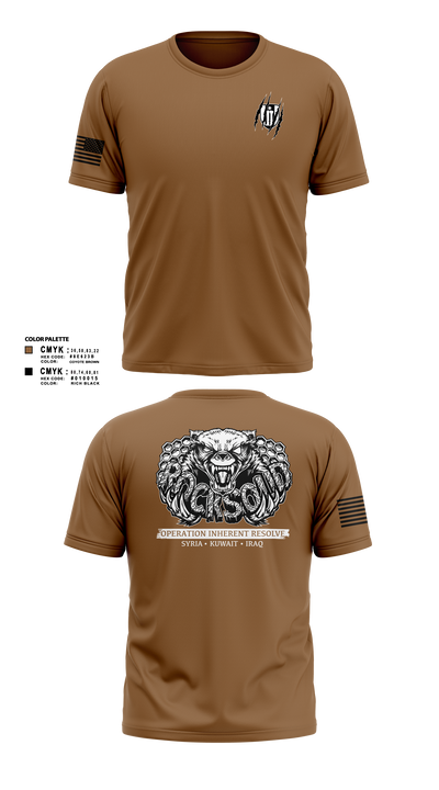 304th EVCC 1221294 Short Sleeve Performance Shirt - 2